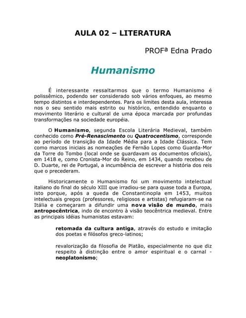 Mapa mental humanismo | PPT