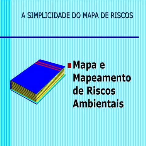 mapa e mapeamento de riscos ambientais aula | PDF