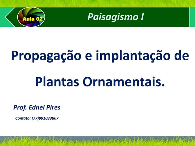 Aula 02   propagação e implantação ...