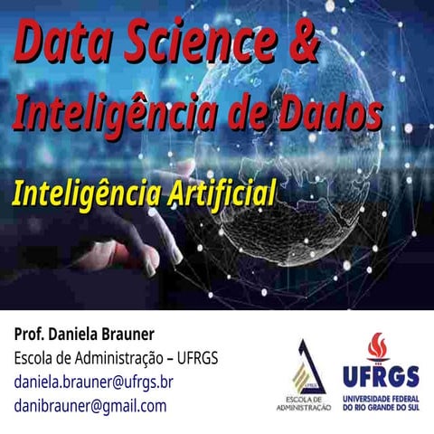 Data Science e Inteligência de dados - Inteligencia artificial e machine lear...