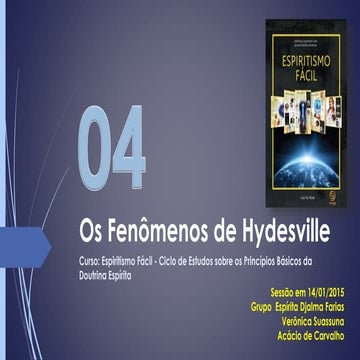 Aula 04 hydesville | PPTX