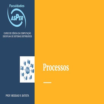 Aula04 Sistemas Distribuídos - Processos