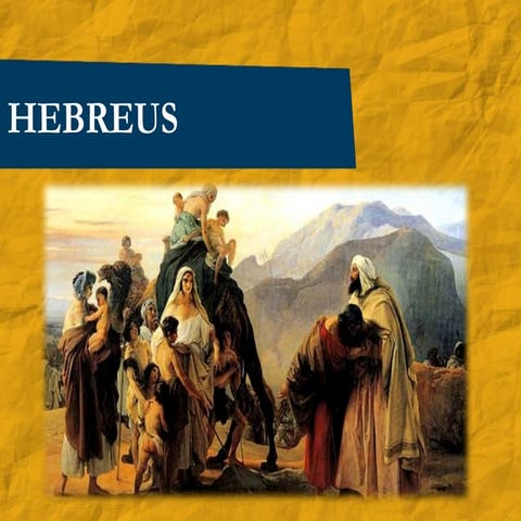 HISTÓRIA DO POVO HEBREU | PPTX
