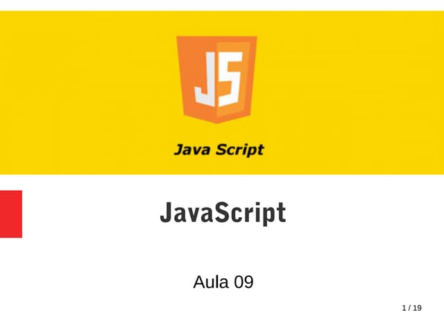 Aula09 - Java Script