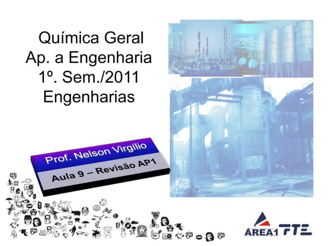 Aula 09   revisão ap1- quimica apli...