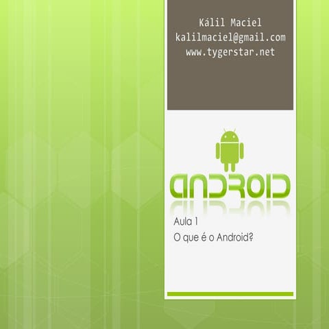 Programando Android - Aula 1