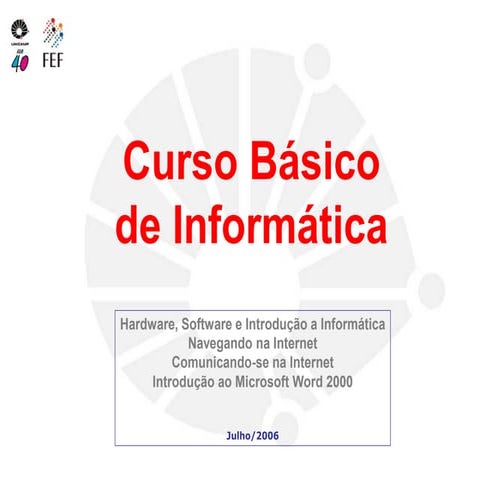 Informática Básica - Aula 05 - Sistema Operacional Windows | PPTX