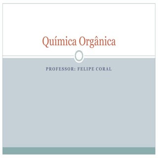 Aula 1    introdução à química orgâ...