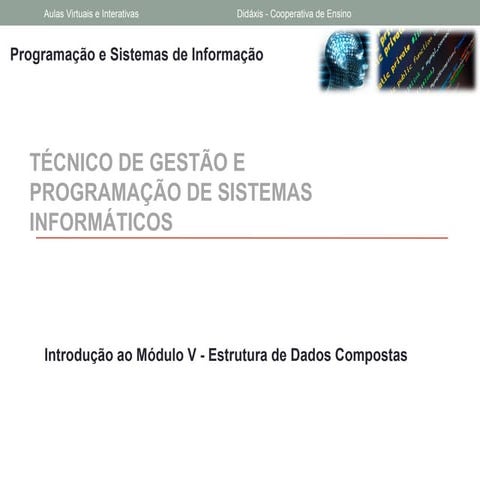 Aula 1  módulo v - psi