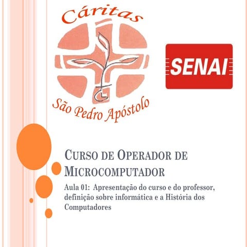 Aula1 Operador de Microcomputadores