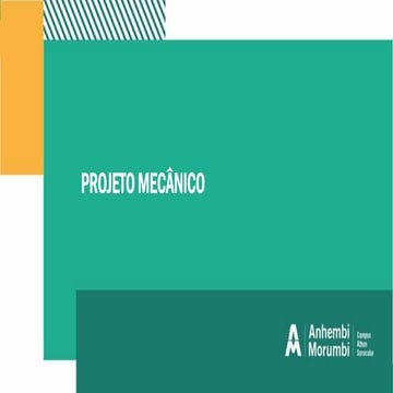 PROJETO MECÂNICO USO ENGENHARIA ASSISTIDA POR COMPUTADOR | PDF
