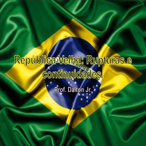 Aula 1   república velha