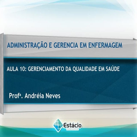 Gerência em Enfermagem