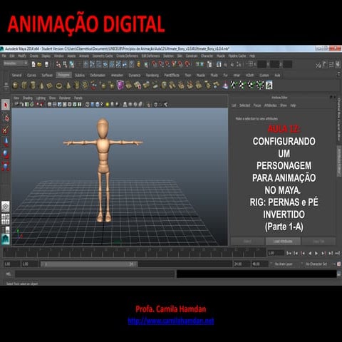 MODELAGEM DIGITAL: AULA IV - Modelagem de Personagem usando Model Sheet ...