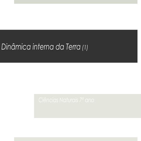 Aula 1 deriva continental