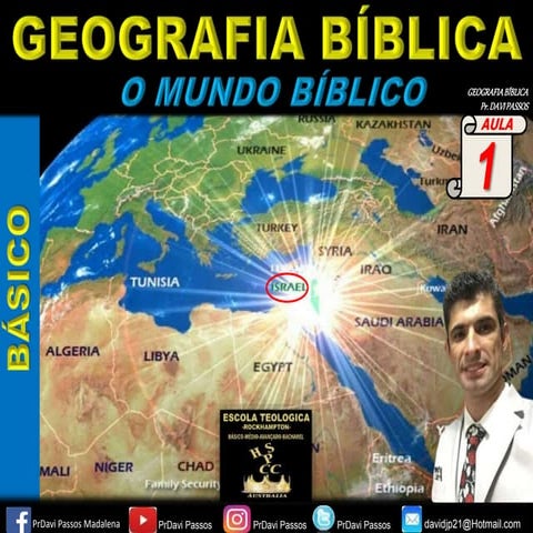 GEOGRAFIA BÍBLICA (AULA 01 - BÁSICO - IBADEP)