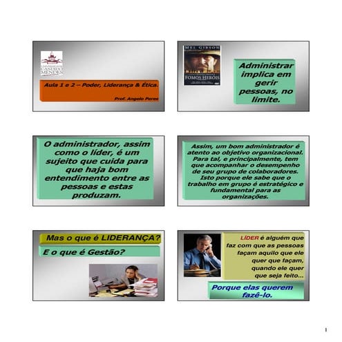 Aula 1 maestro   ucam ipa 2013.1 -liderança e autogestao