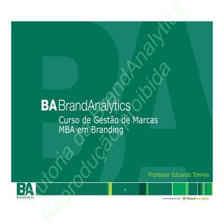Aula1 - O que é Branding
