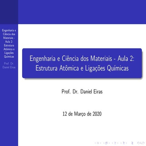 Estrutura Atômica e Ligações Químicas | PDF