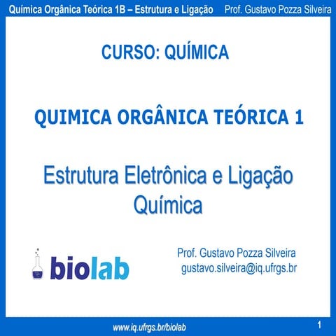 Aula2 3 estrutura e ligação química | PDF