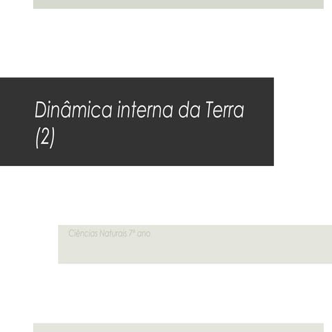 Aula 2 tectonica placas