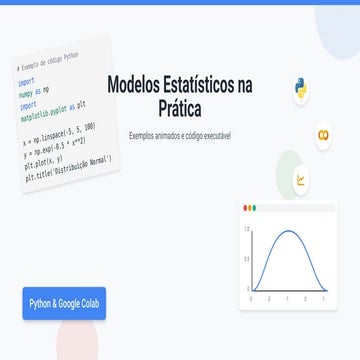 Practical Statistical Modeling with Python and Google Colab ...