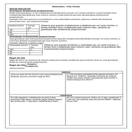 Aula 3 | PDF
