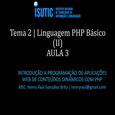 Aula14 - Funções em PHP | ODP