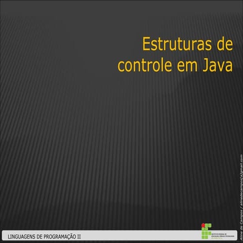 Linguagens de Programação II - Aula 3