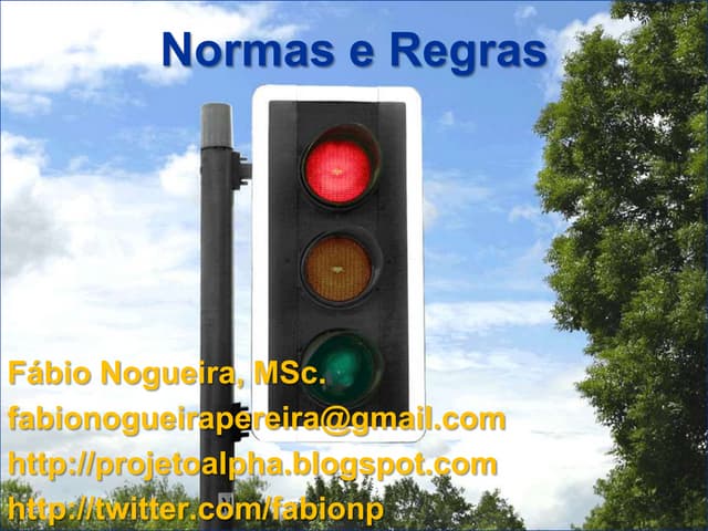 Aula 3   normas e regras
