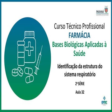 AULA 32 -BASES BIOLÓGICAS APLICADAS À SAÚDE.pptx