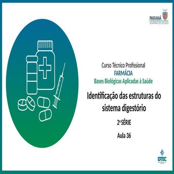 AULA 36 -BASES BIOLÓGICAS APLICADAS À SAÚDE.pptx