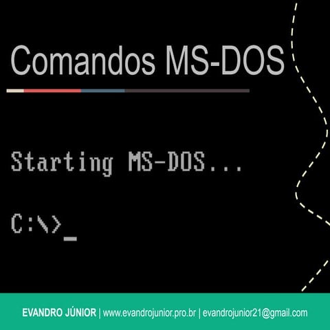 Comandos ms-dos - Atualizado 29/10/2014