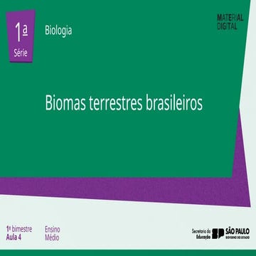 Biomas brasileiros. Apresentação sobre os vários biomas que existem no ...
