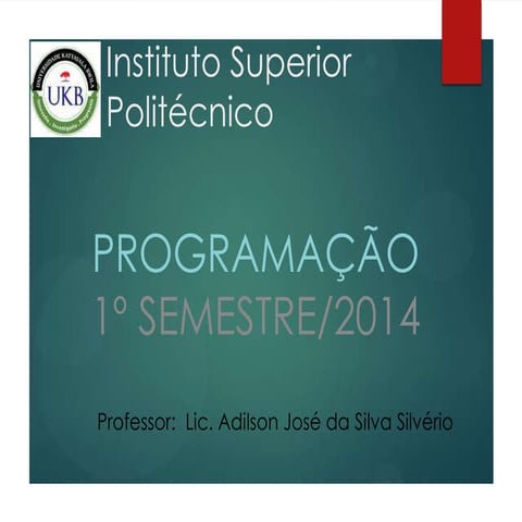 Aula 5   algoritimos(continuacao)