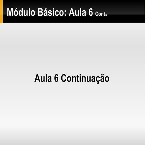 Aula6 Cont