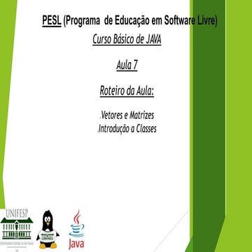 Curso Básico de Java - Aula 7