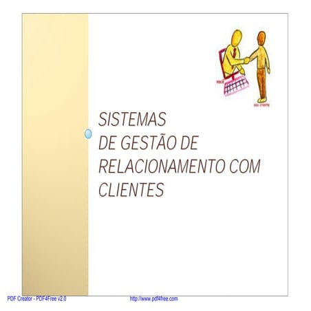 Aula 7   Sistemas De GestãO De Relacionamento Com Clientes