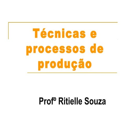 Técnicas e processos - HTML / CSS - aula 8
