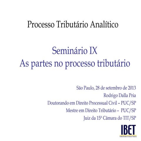 Aula 9   dia 28-09-13 - dr. rodrigo dalla pria