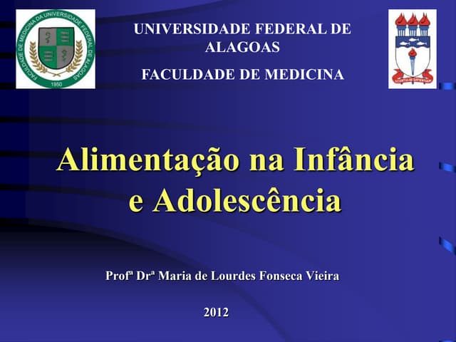 Aula alimentação 4º período