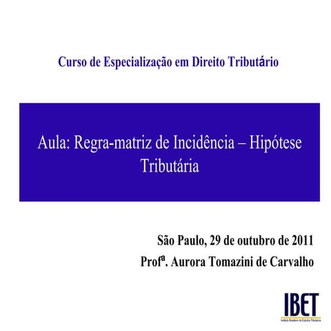 Aula aurora   hipótese-são paulo-2011