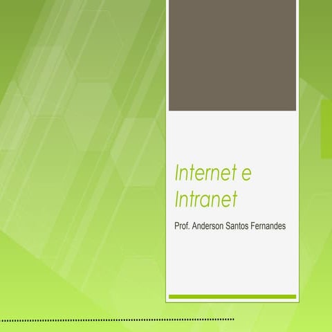 Aula básica de internet