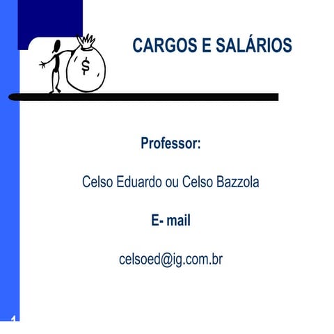 AULA CARGOS E SALÁRIOS - 1.ppt INTRODUÇÃO A INFORMÁTICA