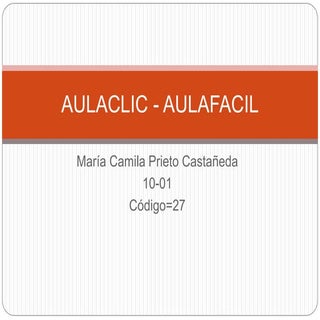 Aulaclic   aulafacil