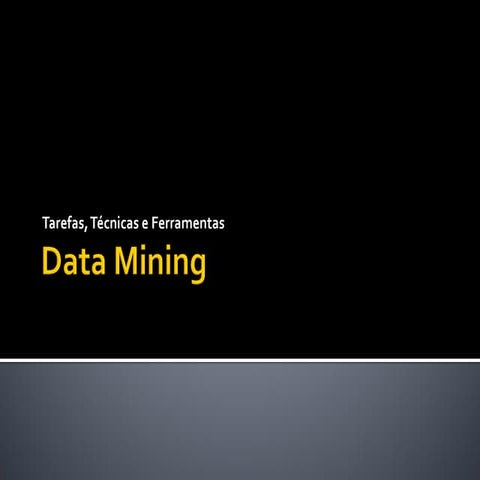 Aula Data Mining