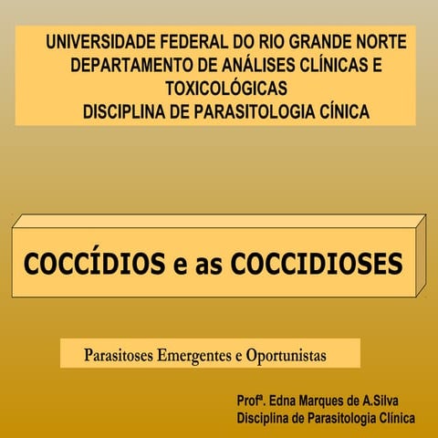 Aula de coccídios