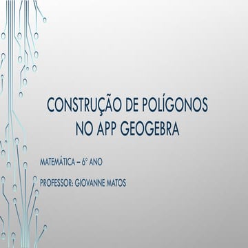 Projeto geogebra | PPTX