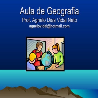 Aula de geografia  resolução de que...