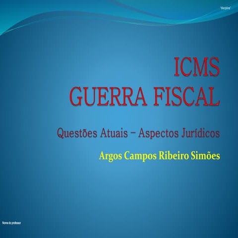 Aula dr. argos campos simões   10-11-14